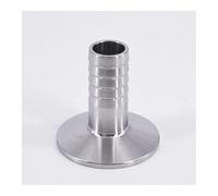 19mm 3/4" Hose Barb x 1.5" Tri Clamp SUS 304 Stainless Steel Tri-Clover Hosetail Coupler Fitting Home Brew
