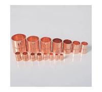 19mm 3/4" Inner Diameter Copper End Feed Straight Equal Coupling Plumbing Fitting Scoket Weld Water Gas Oil 1.5mm Thickness