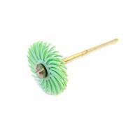 19mm 3M Bristle Radial Disc Starter Set, for Jewellery Polishing, Light Green 1 Micron