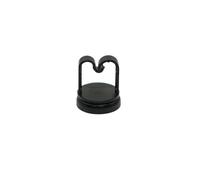 19mm dia x 4.4mm high Multi Cable Holding Magnet With 15mm Cable Clip - 5.6kg Pull (Pack of 10)