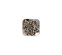 19mm Extra Large Leopard Flower Brooches Lapel Pins Dainty Satin Fabric Brooches Big Camellia Flower Brooch Pin for Women Wedding Part Dance Clothes Accessories Jewelry, one size, Alloy Steel, no