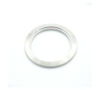 19mm ID x 50.5mm Ferrule OD 304 Stainless Steel Open End Cap with Groove 1.5" Tri Clamp