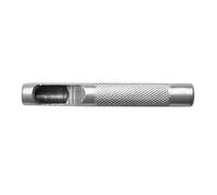 19mm Leather Hole Punch - Silver Round High Carbon Steel Hollow Cutter for Paper, Plastics, Canvas, Belts and Bags DIY Crafting