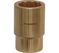19mm Non-Sparking Walldrive Socket - Durable Beryllium Copper Construction