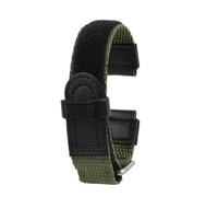 19mm Nylon Strap Compatible With Casio Vintage Forester FT-500WC AW-80V W-89H Series Nylon Strap Green Canvas Watch Strap 19mm