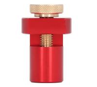 19mm Pew Dog with Thumb S, Aluminum y Woodw Table Stop, Non Slip Work Limiting Block, CNC Macd Pew Dog Clamp for Woodw (Red)