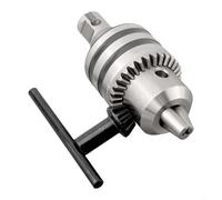 19mm Right Angle Shank, B16 Taper Thread Adapter for Drill Chuck, Metal 1.5-13mm and 3-16mm Compatibility, Workshop Tool Accessory(6)