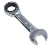 19mm Stubby Ratchet Combination Spanner Metric Wrench 72 Teeth SPN12