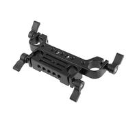 19mm to 15mm Conversion Aluminum Two Tube Clamp for Rails Rod Systems Shoulder Mount Rigs Aluminum Alloy Clamp