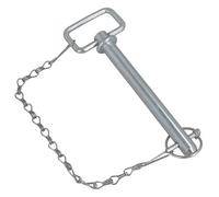19mm x 165mm DROP HANDLE TOW HITCH PIN WITH LINCH PIN & CHAIN MP44343B MAYPOLE