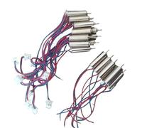 19pcs strong magnet 4 * 12mm coreless electronic starter 0412 5V 58000RPM 6V 60000RPM high speed airplane model DC electronic starter MQXFCZUX