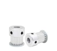19T Pulley Wheel Pitch 3.0mm Circular Tooth K Shape Aluminum Bore 4/5/6/6.35/7/8mm For Width 6mm Timing Belt(Bore 5 mm)