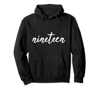 19th Birthday 19 Years Vintage 2003 Nineteen Pullover Hoodie