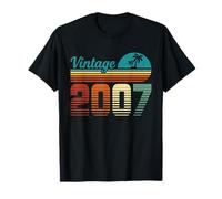 19th Birthday Retro Distressed Vintage 2007 Limited Edition T-Shirt
