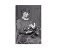 19th-century American Short Story Writers Helen Keller Celebs Poster Canvas Art Poster And Wall Art Picture Print Modern Family Decor Posters 12x18inch(30x45cm)