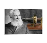 19th-century Canadian Inventors Alexander Graham Bell Poster4 Posters Wall Art Painting Canvas Prints Decor Poster Artworks 20x30inch(50x75cm)