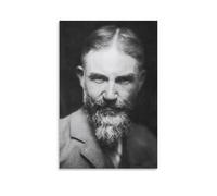 19th-century Irish Dramatists George Bernard Shaw Black And White Celebs Poster Poster Print Art Wall Painting Canvas Posters Modern Bedroom Decor 20x30inch(50x75cm)