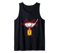 19th Hole Club Vintage Retro Golf Driver Golfers Man Cave Tank Top