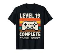 19th Wedding Anniversary Level 19 Complete Retro Gamer T-Shirt