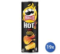 19x Pringles Chips Flame Cheese Chilli 175 g Multipack