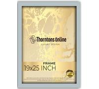 19x25 Inch Poster Picture Frame Light Grey (48.26x63.5) |Acrylic front| |mdf backing with both ways hanging hooks|Ideal for Artwork and Decor