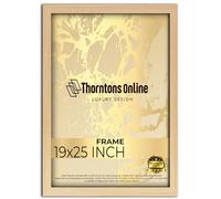 19x25 Inch Poster Picture Frame Pine (48.26x63.5) |Acrylic front| |mdf backing with both ways hanging hooks|Ideal for Artwork and Decor