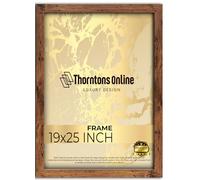 19x25 Inch Poster Picture Frame Rustic (48.26x63.5) |Acrylic front| |mdf backing with both ways hanging hooks|Ideal for Artwork and Decor