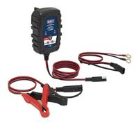 1A Compact Auto Smart Charger - Dual Voltage - 6 / 16 Volt - Quick Connect Plug