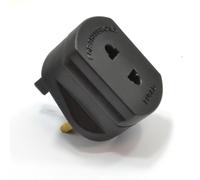 1A Shaver Plug/Toothbrush Charger Converter UK Mains Adapter BLACK