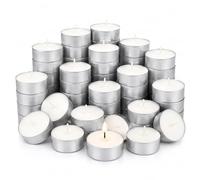 1ABOVE 100 Pack 8 Hour Tea Light Candles