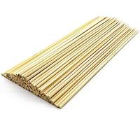 1ABOVE 150 Pieces Natural Wooden Skewers for BBQ，Appetizer, Cocktail, Kabob and Fruit and Chocolate Fountain SIZE-250 MM (5)