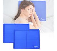 1ABOVE 2 Pack Cooling Gel Pillow | Multipurpose Pads | Reusable Cooling Pads | Dissipates Heat | Perfect Solution for Humid Summer Nights, Hot Flushes Also Improving Quality of Sleep
