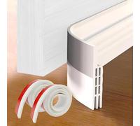 1ABOVE 2 Pack Draft Excluder for Doors, 5X100CM Long Self Adhesive Draft Excluder Strip to Protect from Draft, Dust, Noise, Heat, Odours, Light, Smoke and Insect
