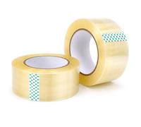 1ABOVE 2 Rolls Clear Packing Tape 48mm x 66m Heavy Duty