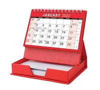 1ABOVE 2026 Desktop Calendar - Month-to-View Tear-Off Calendar with Memo Note Pad | Compact Desk Organiser for Home, Office, or School