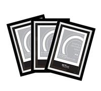 1ABOVE 3 X A4 Frames | Photo Frames | Certificate Frames | Picture Frames | Certificate Photo Frames with Clear Glass Front