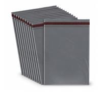 1ABOVE 50 Pack Grey Mailing Bags 6x9 Inch Self Seal Postal Bags