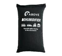 1Above 500g Reusable, Microwaveable Car Interior Dehumidifier Bag - to Prevent Damp, Moisture, and Condensation- Ideal for Car, Boat, Caravan and Home