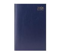 1ABOVE A4 Week to View 2026 Diary | Hardback Casebound Planner | 60gsm Paper | Professional Diary for Home, Office & School Use(BLUE)