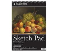 1ABOVE Artists pad, Spiral Bound Sketch Pad Sketch Paper for Artists. Ideal for The Studio, School Or at Home - 170gsm Cartridge Paper (A3)