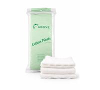 1ABOVE Cotton Wool Pleat 80g - 100% Pure Cotton, Super Soft & Gentle, Ideal for Makeup Removal & Daily Beauty Care