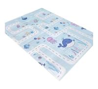1Above Foldable Baby Playmat 180x130cm | Waterproof | Reversible Large Playmat | Thick Padded XPE Baby Crawl Mat | Ideal for Bedroom, Nursery & Playroom