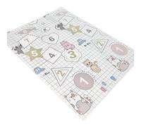 1Above Foldable Baby Playmat 180x130cm | Waterproof | Reversible Large Playmat | Thick Padded XPE Baby Crawl Mat | Ideal for Bedroom, Nursery & Playroom