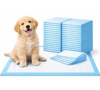 1ABOVE Heavy Duty Super Absorbent Fast Drying Puppy Training Pads | 5 Layers Leak Proof Design | Non-Woven Fabric | Water Resistance Back Sheet | pack of 50 (BLUE, 60X45, 50, count)