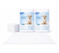 1ABOVE Heavy Duty Super Absorbent Fast Drying Puppy Training Pads | 5 Layers Leak Proof Design | Non-Woven Fabric | Water Resistance Back Sheet pack of 100 (56x56cm 100,count)