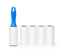 1ABOVE Lint Roller Set - 2 Handles, 10 Refills (600 Sheets) - Pet Hair Remover for Clothes, Furniture & Carpets - Removes Dog & Cat Hair, Dust & Fluff