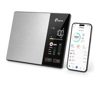 1ABOVE Smart Nutrition Scale, Bluetooth Kitchen Food Scale with App, Calorie & Macro Tracking, 5kg/11lb Stainless Steel Digital Scale for Meal Prep, Baking & Diet Management