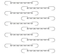 1ABOVE Space Saving Hangers 10 Pack | Metal Magic Closet Hanger Organizer | Stainless Steel Wardrobe Space Saver | Heavy Duty Clothes Hangers for Shirts, Coats, Pants & Dresses