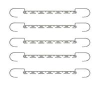 1ABOVE Space Saving Hangers| Metal Magic Hangers | Wardrobe Space Saver | Stainless Steel | Space Saving Wardrobe Clothing Hanger Organizer Closet Space Saver Hangers