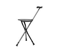 1Aluminum Walking Sticks,Folding Cane with Seat,5-speed Adjustment,for Seniors,Women & Men